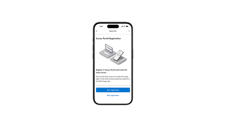 Registrering i portalen - SMA 360° Appen