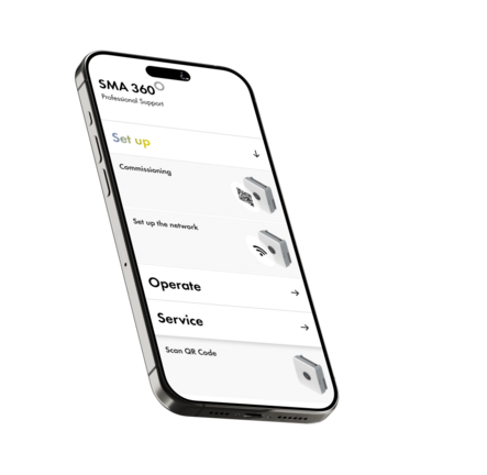 SMA 360° App - Omfattande support till installörer av SMA Home Energy Solution