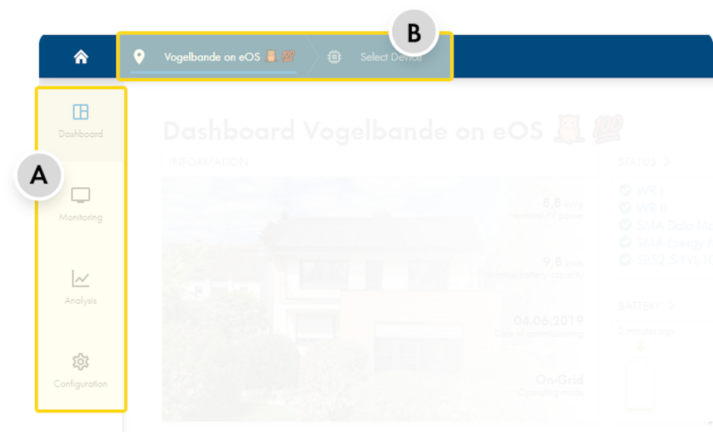Navigering - Sunny Portal powered by ennexOS