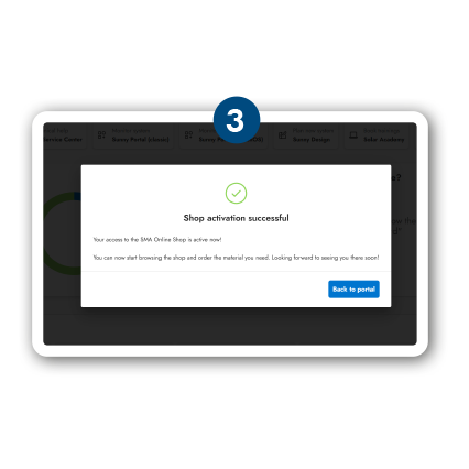 Registrering av pop up-butik bekräftad